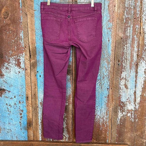 Prana Kara Slim Fit Purple Stretch Jean Size 6 - Picture 4 of 5